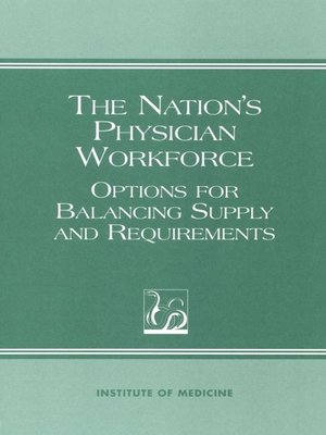 cover image of The Nation's Physician Workforce